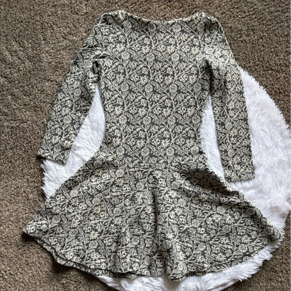 Zara Woman Dress Wool Blend Long Sleeve Womens Size XS‎